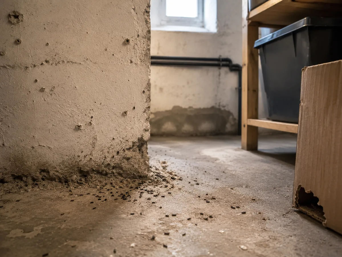 Klares Vorschaumotiv zu Ungeziefer im Keller