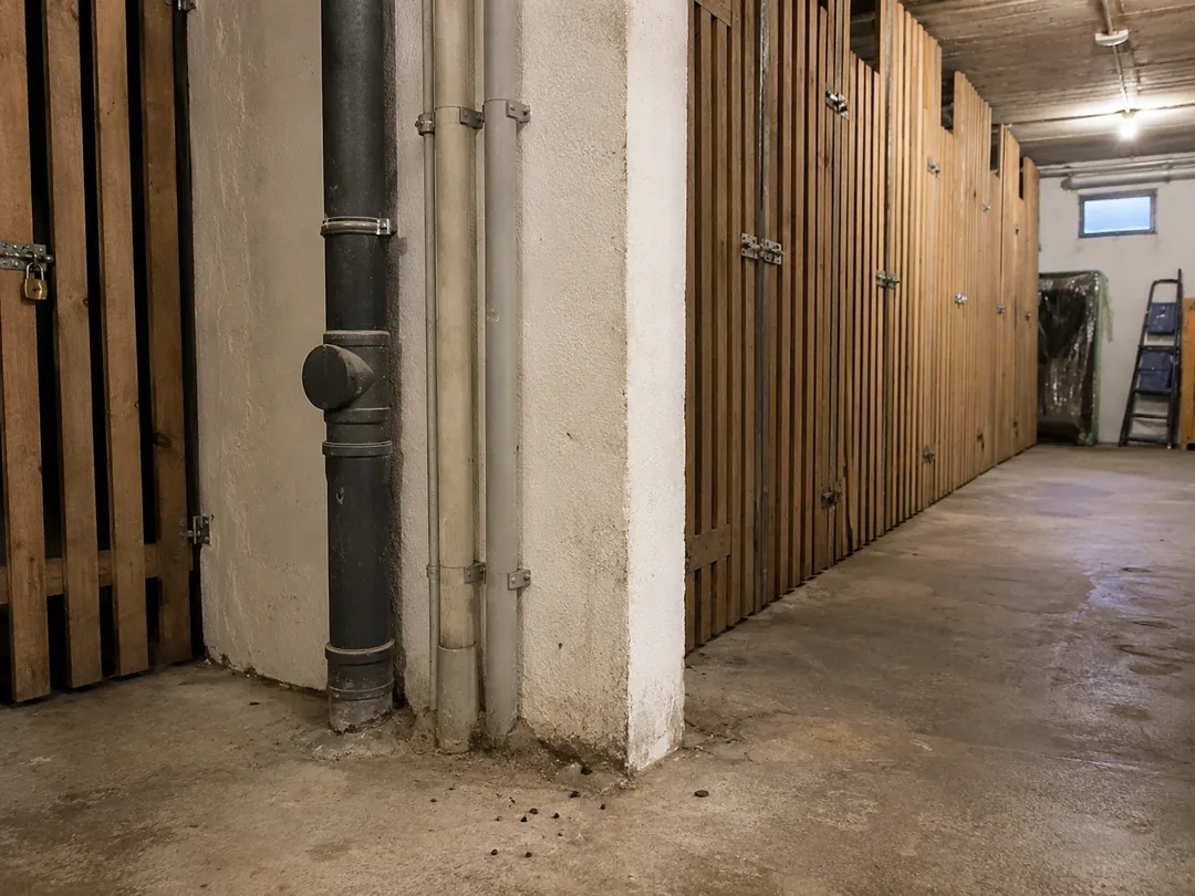 Typische Schädlingssituation in einem Gebäude in Bochum