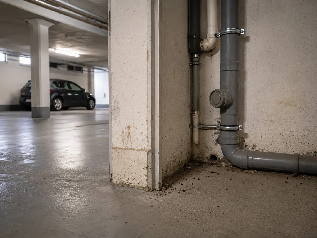 Typische Schädlingssituation in einem Gebäude in Erkrath