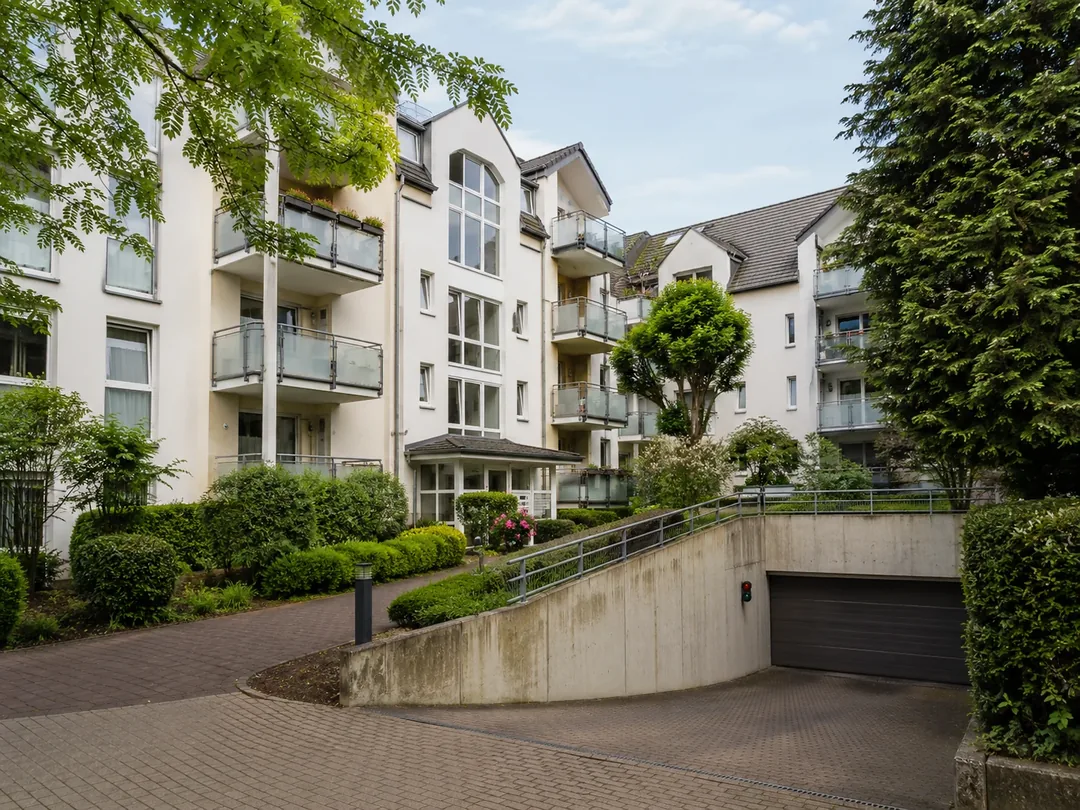 Typisches Wohn- und Gebäudeumfeld in Hochdahl