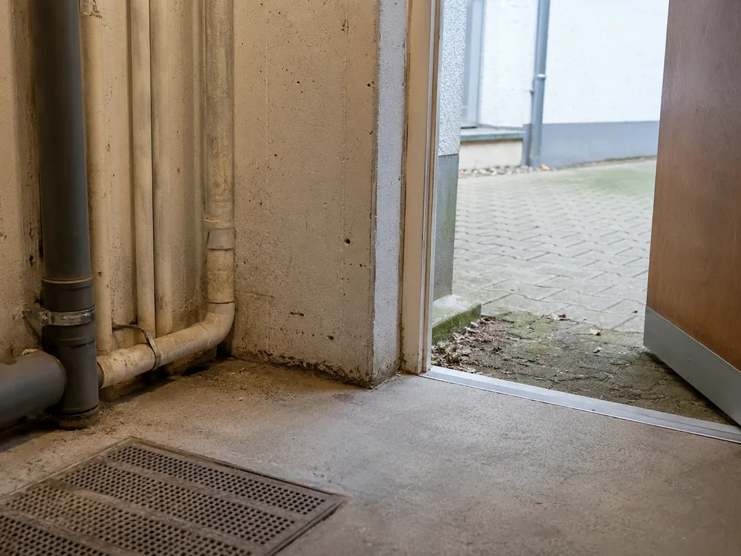 Typische Schädlingssituation in einem Gebäude in Leverkusen